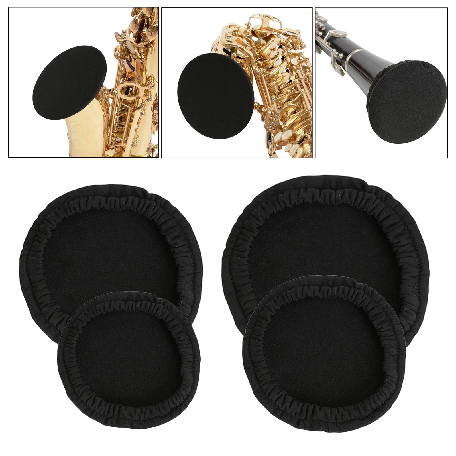 Soft Trumpet Alto Tenor Soprano Sax Clarinet Bell Cover Dust Cover Accessory Instrument Bell Cover