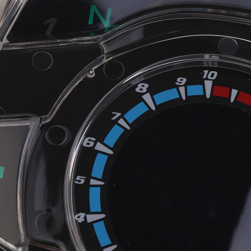 12V Universele Kleurrijke Lcd-scherm Digitale Kilometerstand Snelheidsmeter Toerenteller Gauge