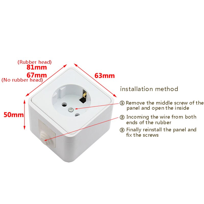 Stopcontacten Fabrikant Europese Standaard Stopcontact Glas Panel Stopcontact-Eu Muur-Outlet-Wit-Muur-Socket Huishoudelijke Tool