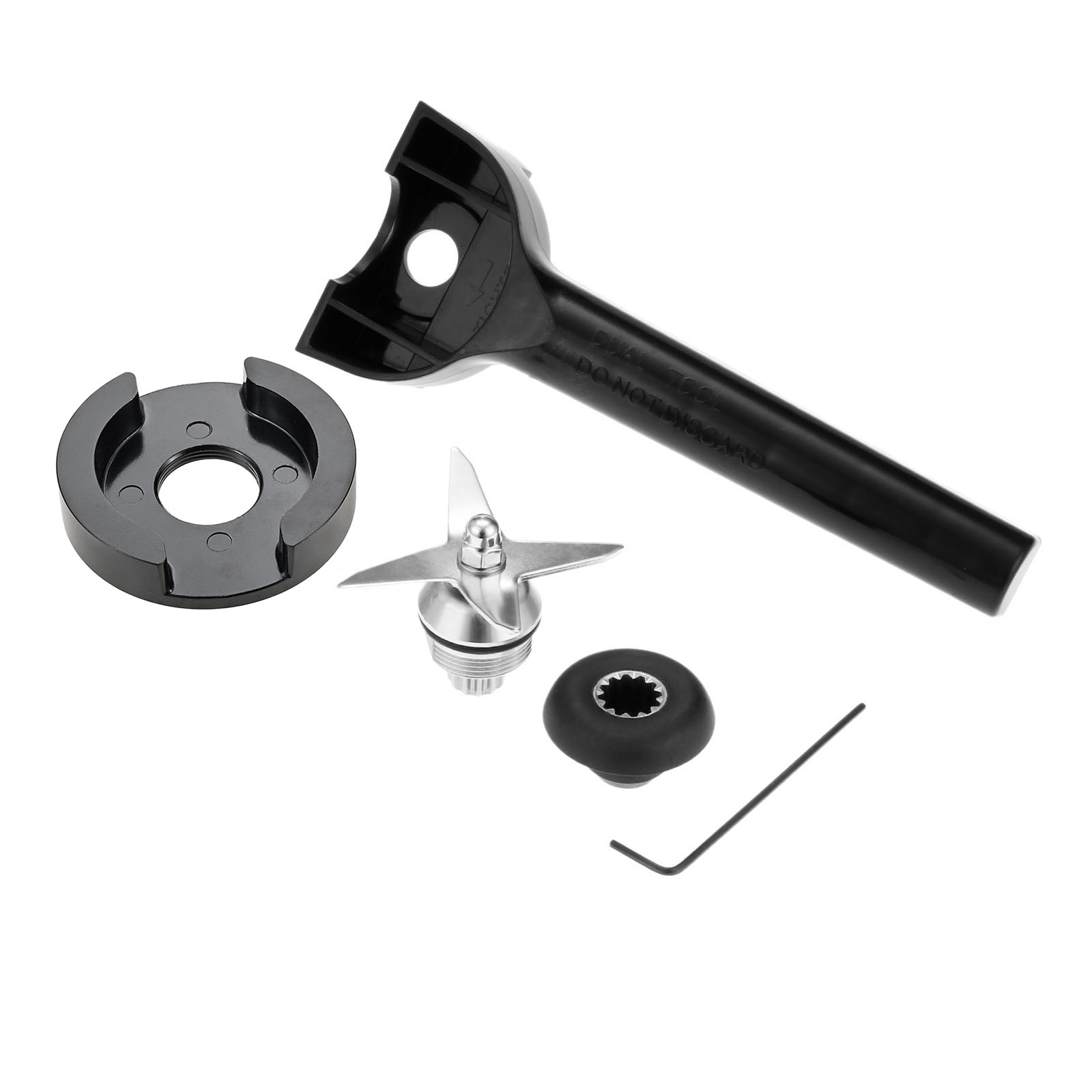 5pcs/kit Blender Repair Blade Retainer Nut Removal Tool Drive Socket fits for 48oz & 64oz Vitamix & Vita-mix Replace Assembly