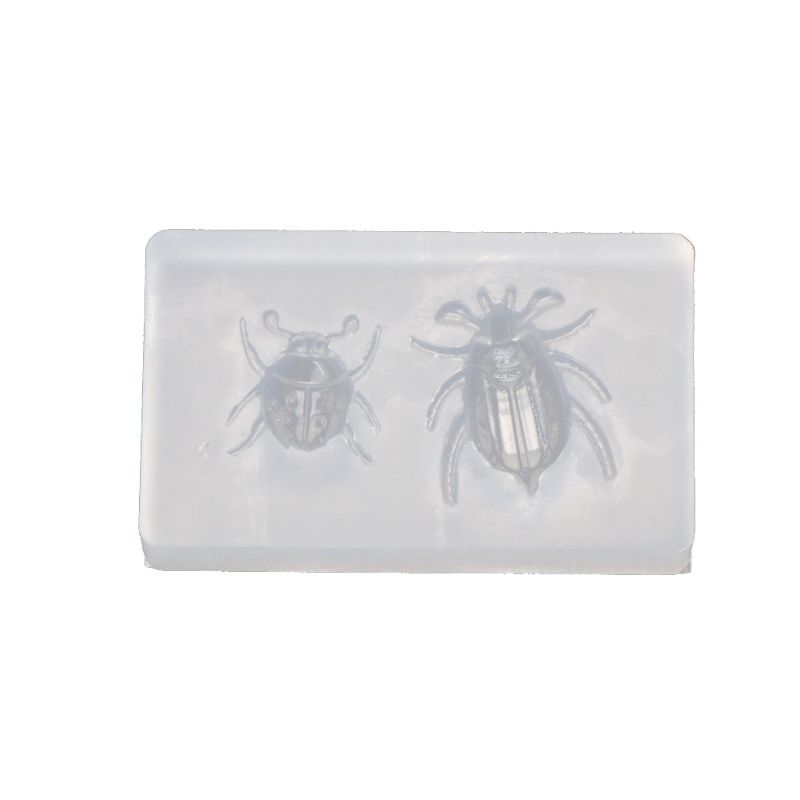 Leuke Lieveheersbeestje Kever Hanger Insect Resin Silicone Mold Sieraden Maken Gereedschap