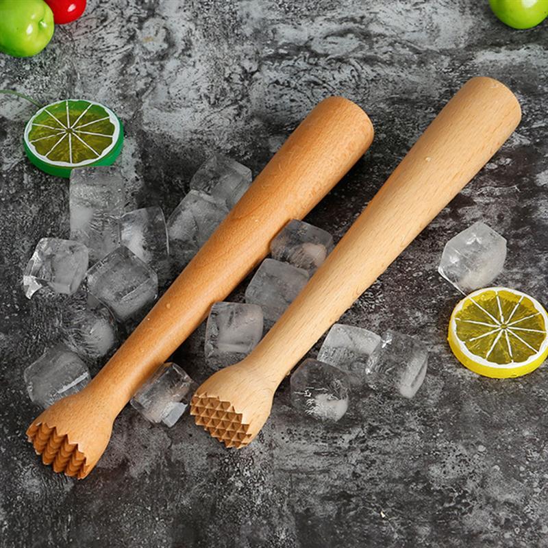 1Pc Ice Muddler Mojito Muddler Stevige Roerstokjes Praktische Cocktail Mixer Roerstaafje