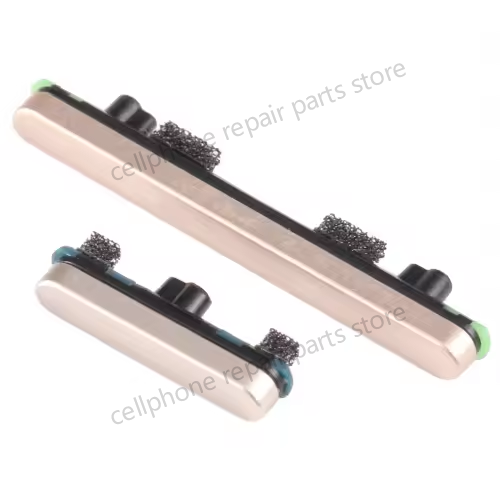 Per Google Pixel 7 Pro Pulsante di accensione + pulsante del volume Pulsante di controllo Parti di ricambio per telefono cellulare: Colore giallo/oro