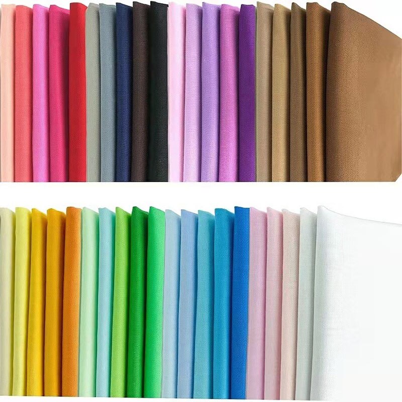 Cotton Fabric Printed Cloth Sewing Quilting Fabrics for Patchwork Needlework DIY 50 pieces of geometr Handmade Material