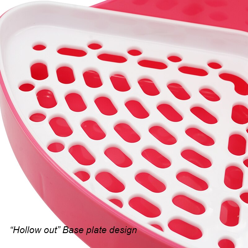 1Pcs Small Animal Pet Triangle Toilet Dutch Rabbit Cat Pig Chinchilla Cage Supplies Pet Litter Training Tray 4 Colors for Choose