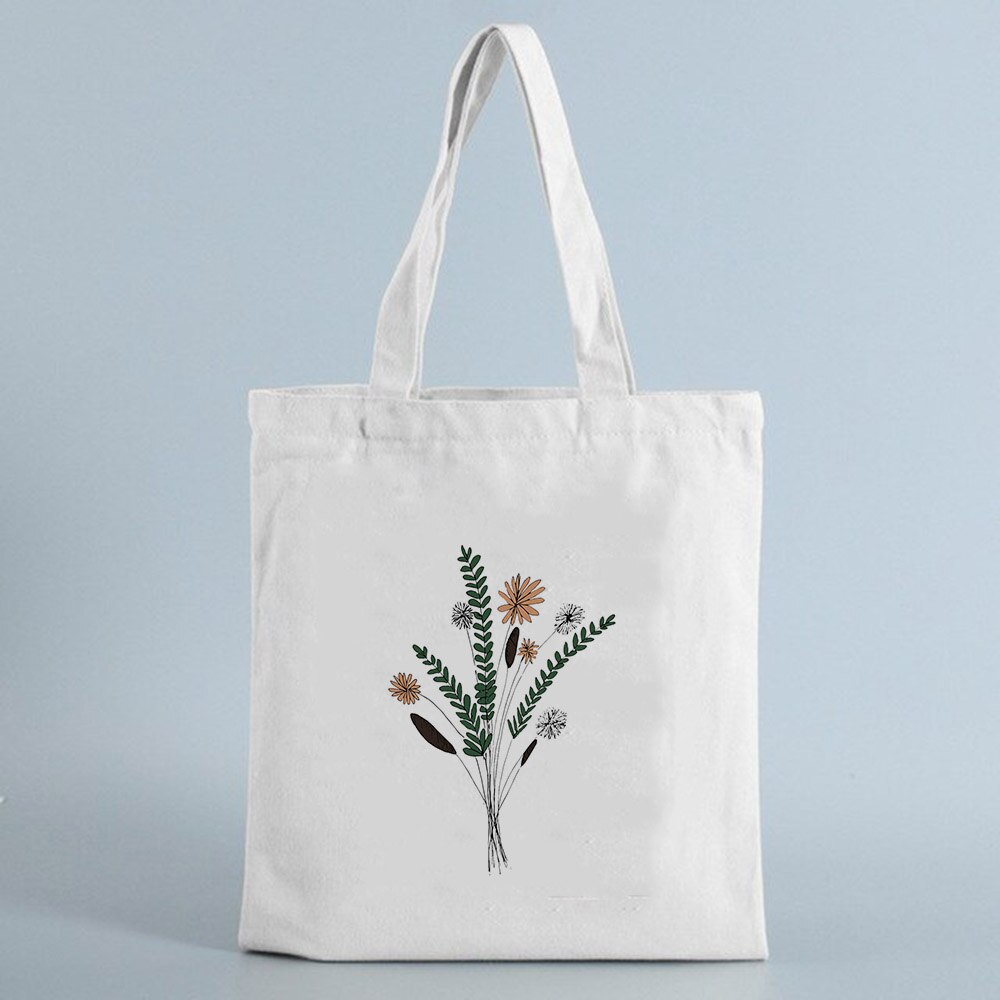 Mulheres Saco de Compras com Rose Flores Imprimir Lona Eco Sacola de Compras Reutilizável Sacos de Livro Estudante Saco de Pano Feminino Bolsa de Ombro