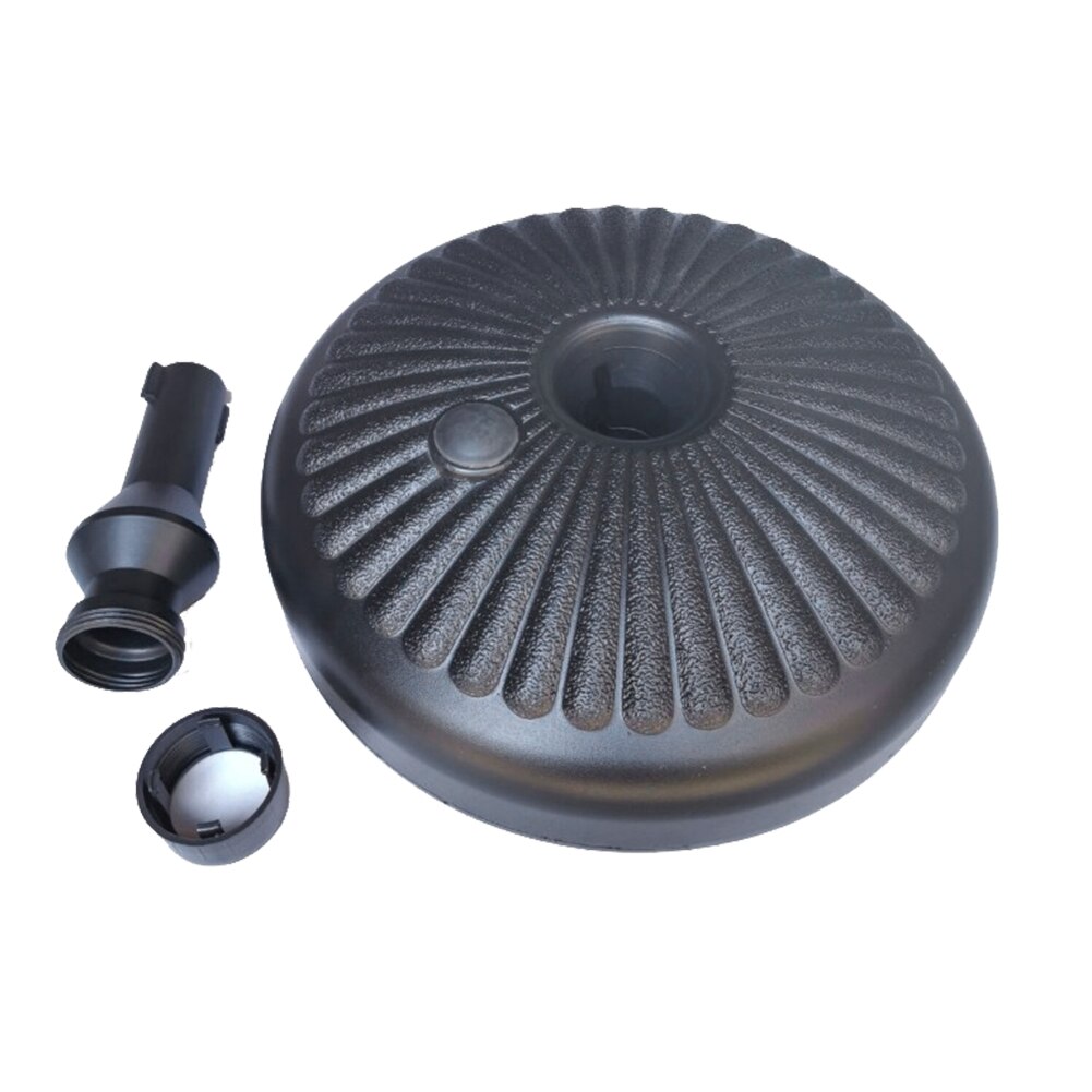 Round Patio Umbrella Base Outdoor Parasol Stand Round Water Filled Umbrella Base For Garden Beach Courtyard Umbrella 4O