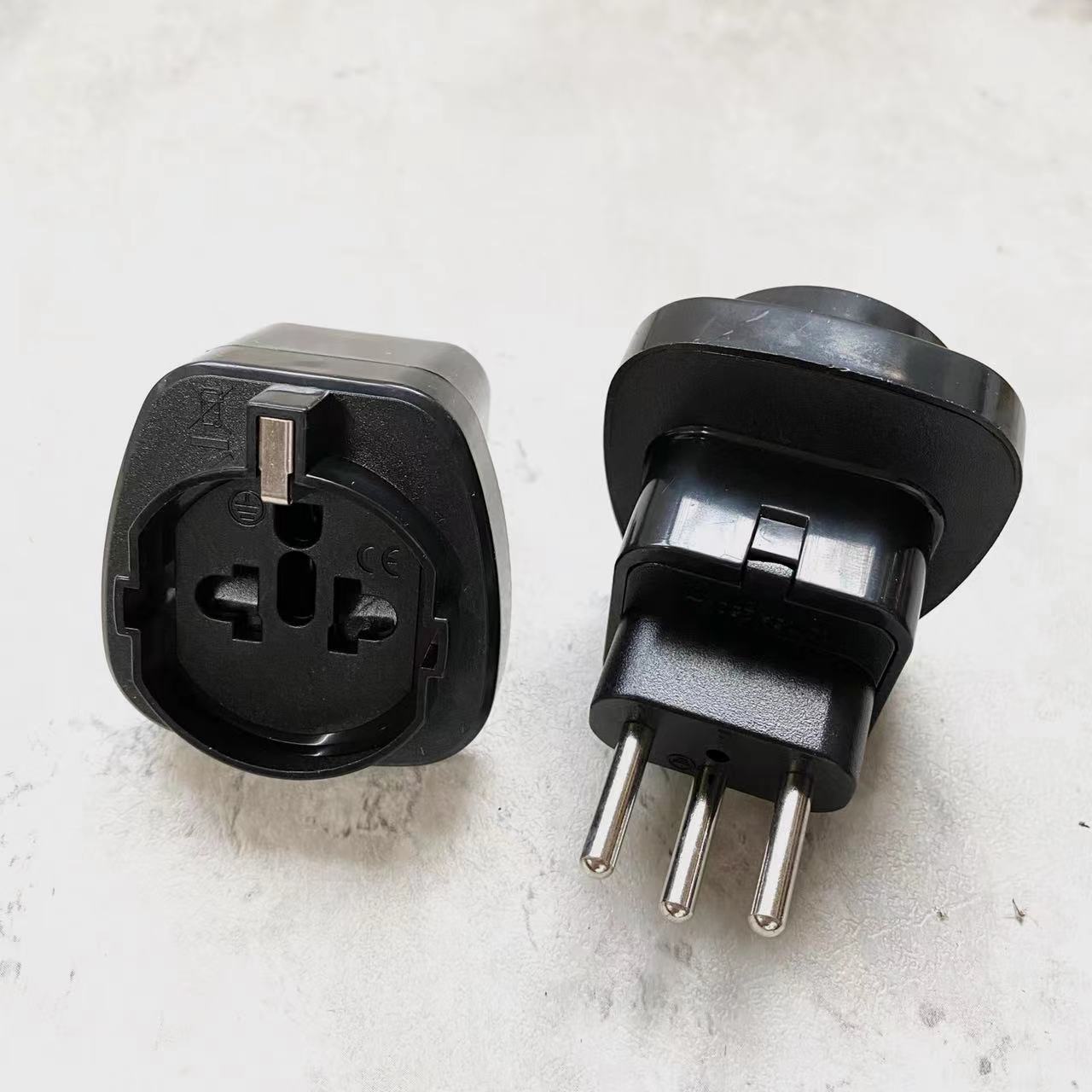 EU 10A 250V germany french japan india to switzerland travel adapter charger eu us au uk to swiss power plug converter