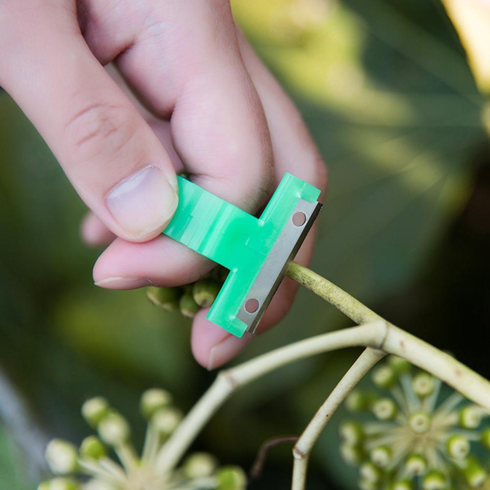 1 Pcs Groenten Picker Duim Ring Tomaat Komkommer Druif Fruit Hand Snijgereedschap Sharp Blade Snelle Picking Helper Voor Groente