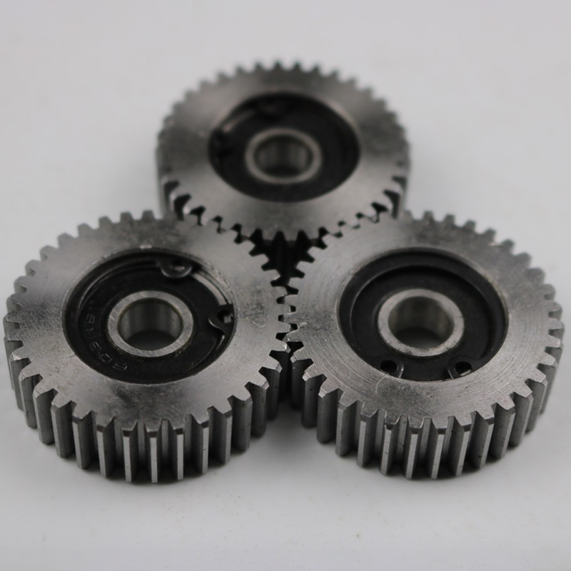 3 Pieces Gear Diameter 38 Mm 36 Tooth steel gear Thickness 12 Mm Electric Vehicle Steel Gear gee Pressure Angle