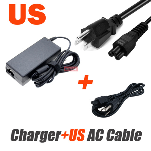 Original 19.5V 3.34A 65W AC Adapter Charger for Dellinspiron M101z-1120 1400 1420 14-3446/3449/3445/3443 14-3442 14-5442 14-5445: WHITE