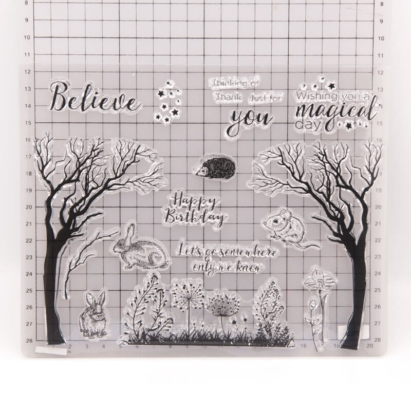 Timbres clairs flocon de neige de noël joint de timbre en Silicone Transparent pour carte de papier fait main bricolage
