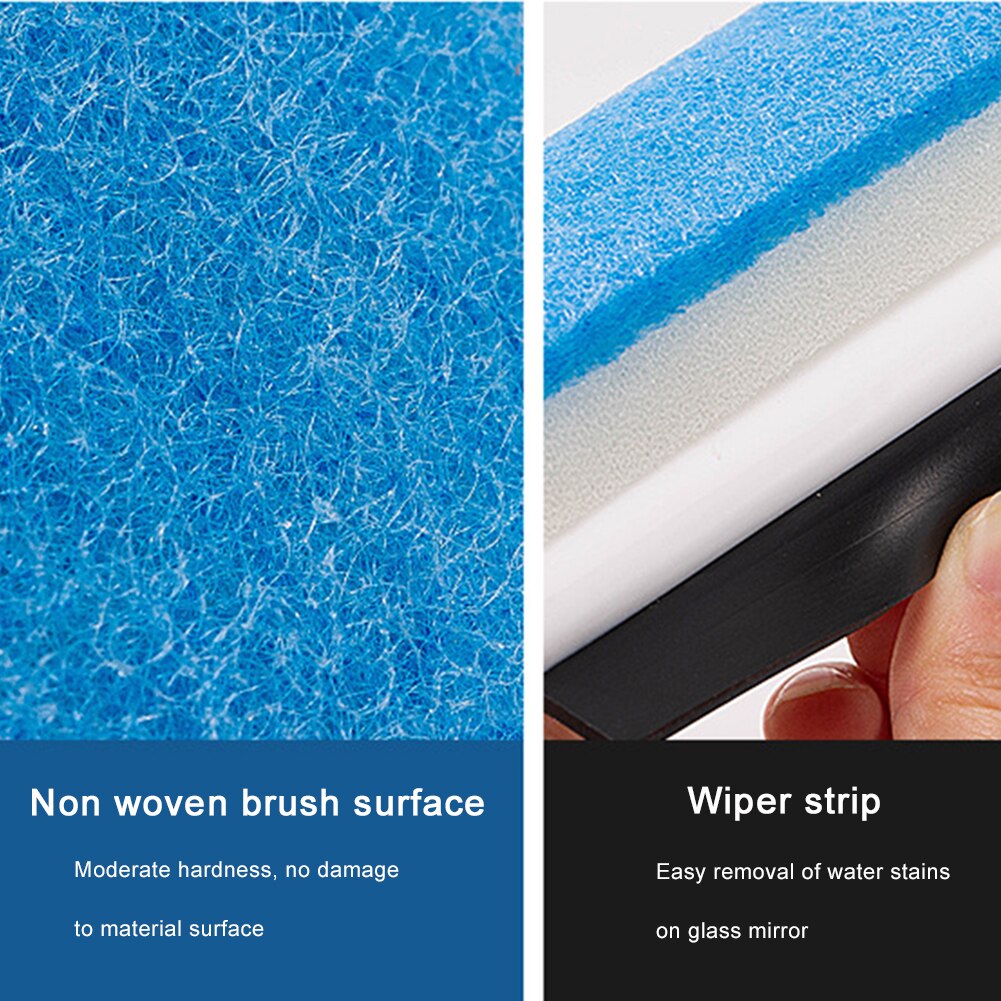 Dual-use Grout Tile Cleaner Washing Scraper Window Glass Wiper Cleaning Brush Washing Windows Home Cleaning Tool