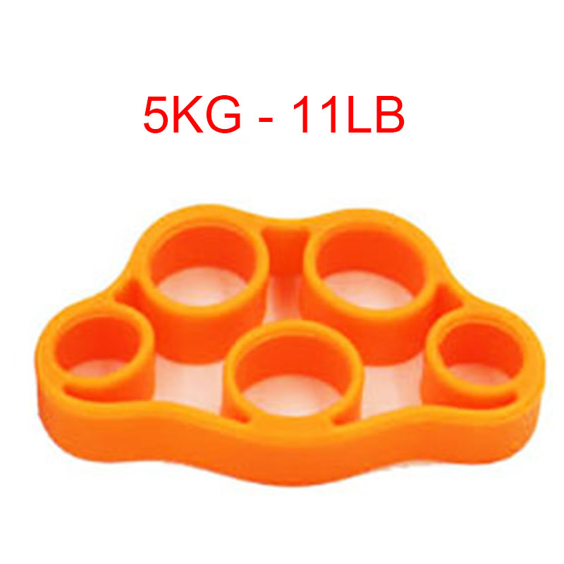 Hand Gripper Silicone Vinger Expander Oefening Handgreep Pols Sterkte Trainer Vinger Uitoefenaar Resistance Bands Fitness