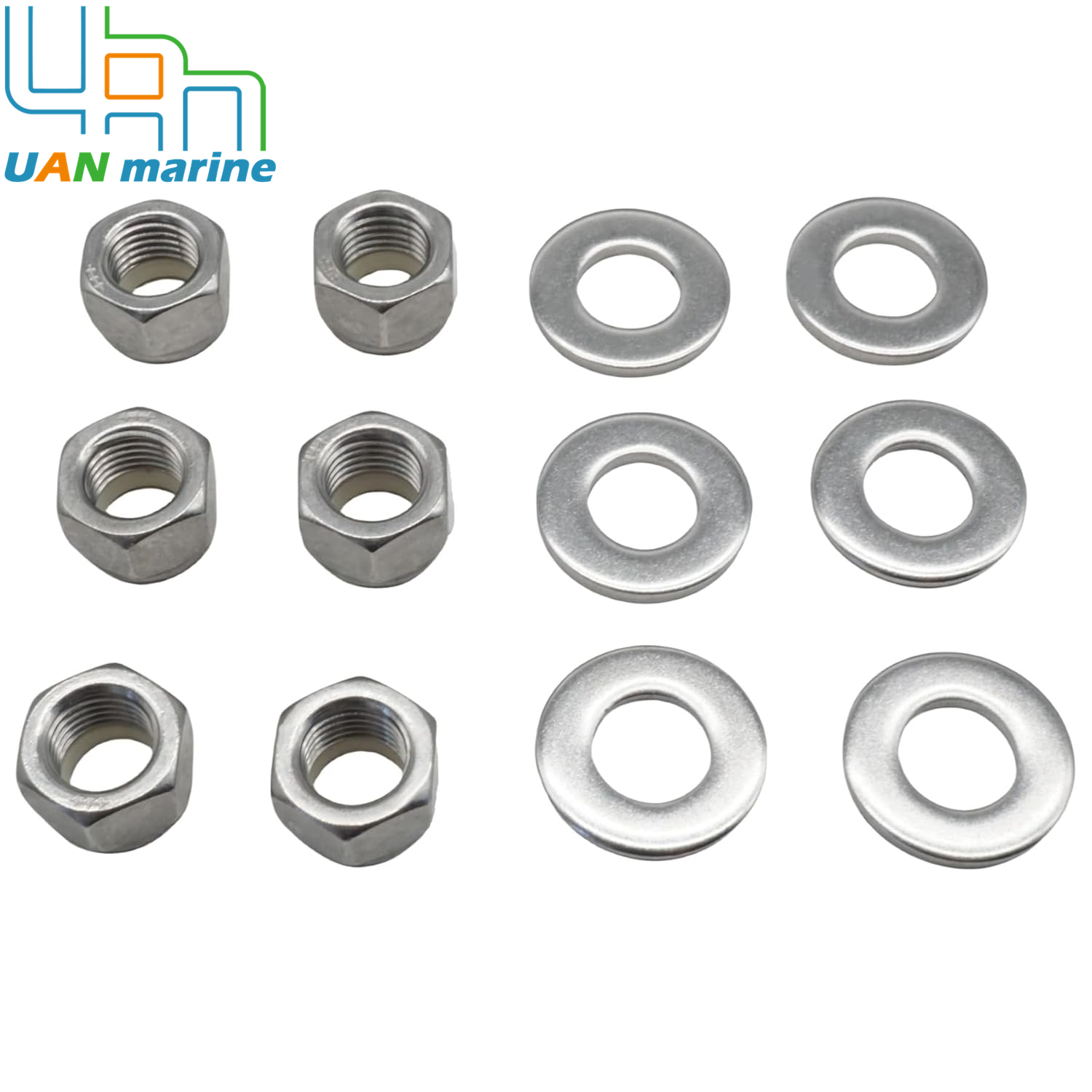 859116Q01 Outdrive Mounting Install Hardware Nut Washer Kit for MerCruiser Alpha 1 Gen 2 and Bravo Drives 11-859116Q01