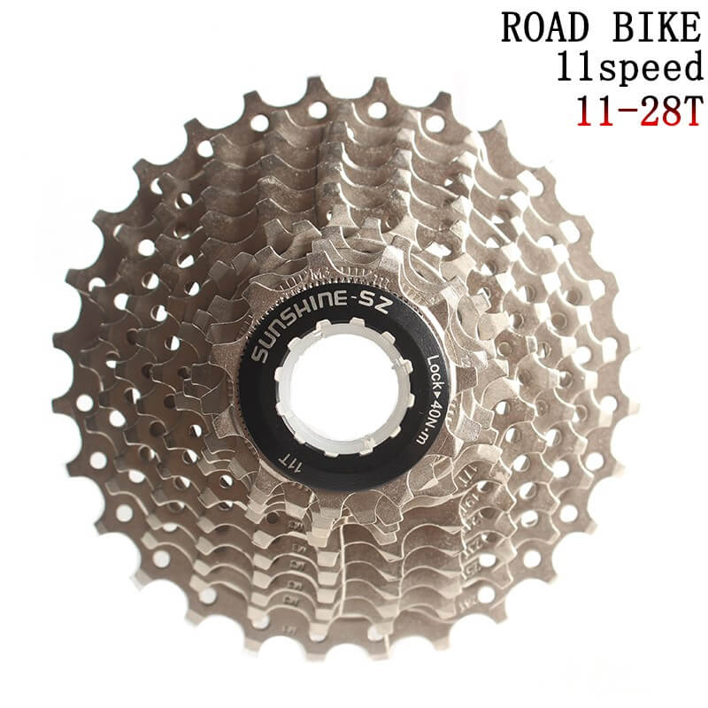 Sonnenschein-SZ Rennrad 11 s Kassette Freilauf 11-28T Fahrrad Teil 22s 11 Geschwindigkeit Schwungrad Kettenrad für teile 105 5800 UT 6800 DA