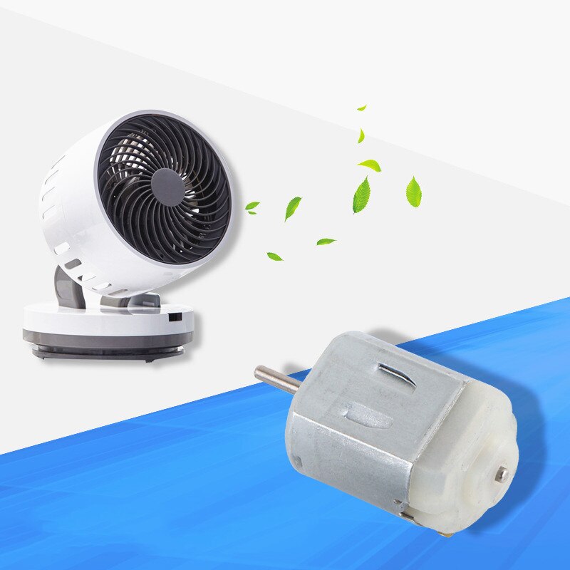 2/1PCS Micro DC Motor 3V 0.2A 13000RPM High Speed Magnetic Massager Refit Mini Electric Motor for DIY Toy Smart Car Fan DC Motor