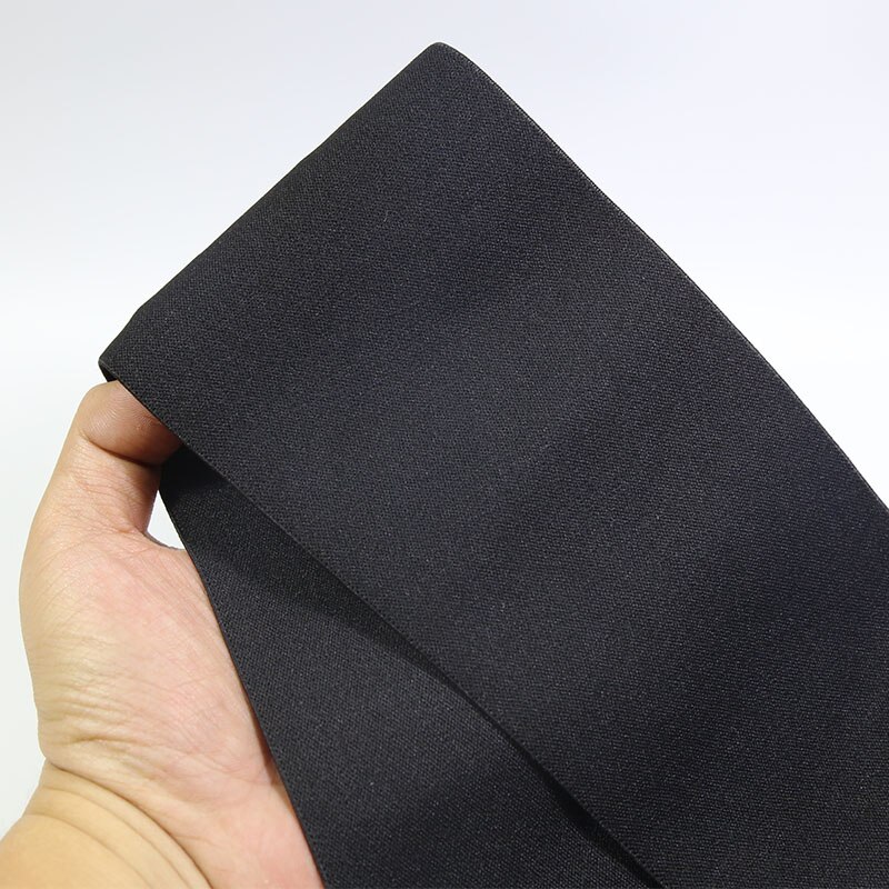 10 cm zwart polyester elastische Elastische Lint Kleding Tassen Broek Elastische Rubber DIY Naaien Accessoires rubberen band