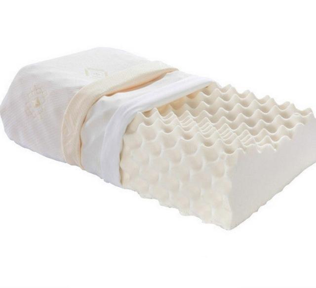 24 100% natürliche Bettwäsche Thailand Belüfteten Elastische Latex Weichen Schaum Kissen/Abnehmbare Abdeckung Komfort Bett Schlaf Unterstützung: A