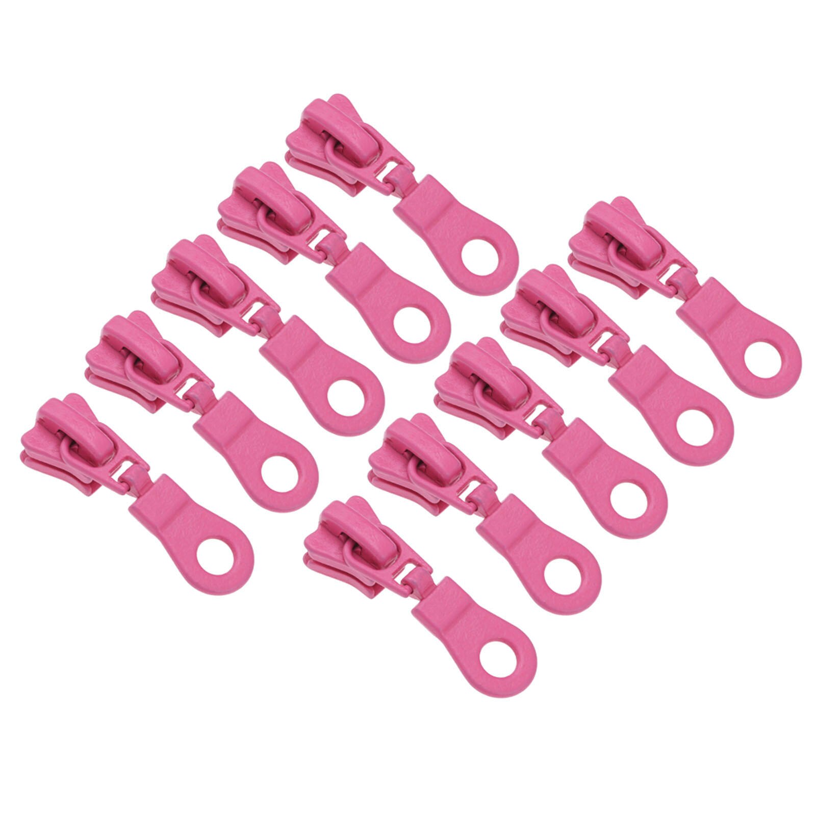 10/11Stck 40*12mm Zink-legierung Reißverschluss Schieberegler Metall Reißverschluss Schieberegler Reißverschlüsse Kopf DIY Koffer Kleidung tasche Reparatur NäHenne Zubehör: Pfirsich rot 10Stck