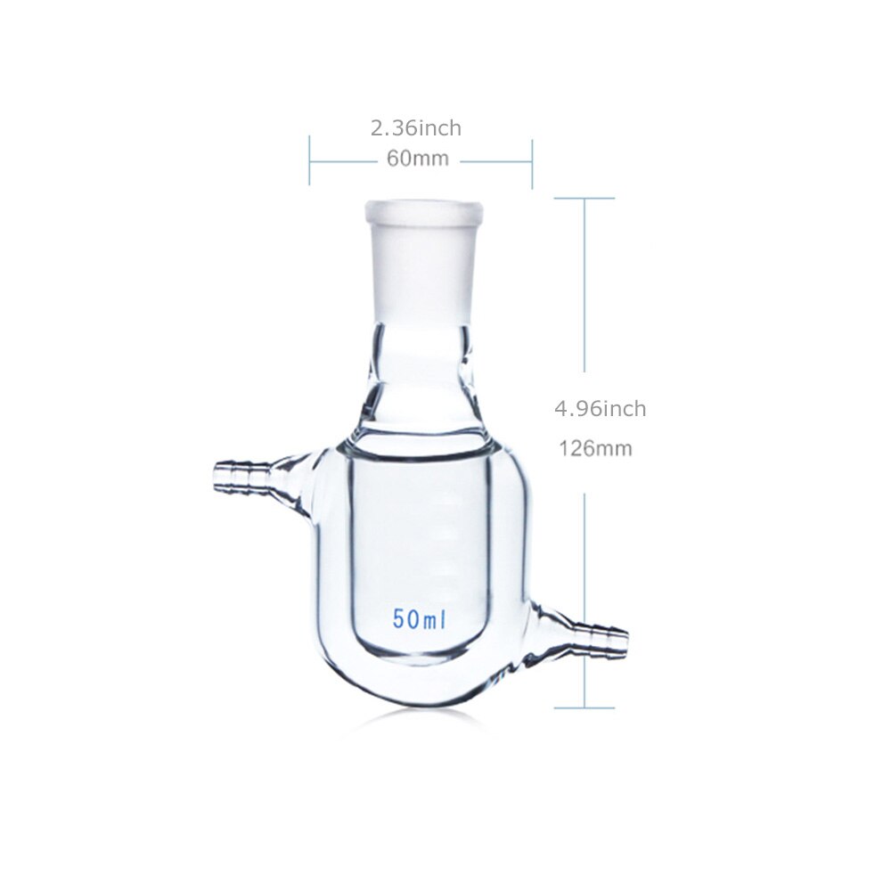 Botella de vidrio multifunción para laboratorio, frasco de vidrio para laboratorio