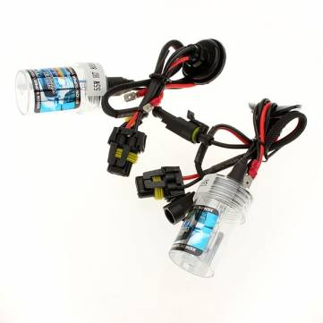 2x bil  h7 55w skjult xenon frontlys lyspære erstatning