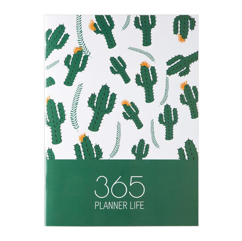 Agenda Planner Organizer A4 Notebook Diary Weekly Monthly Notebook Notepad Journal Travel Handbook: B