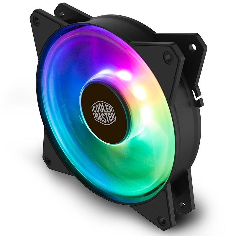 Cooler Master MF120 ARGB 12cm RGB 5V/3PIN Computer Case Quiet PWM Fan PC Radiator CPU Cooler Water Cooling 120mm Replaces Fans