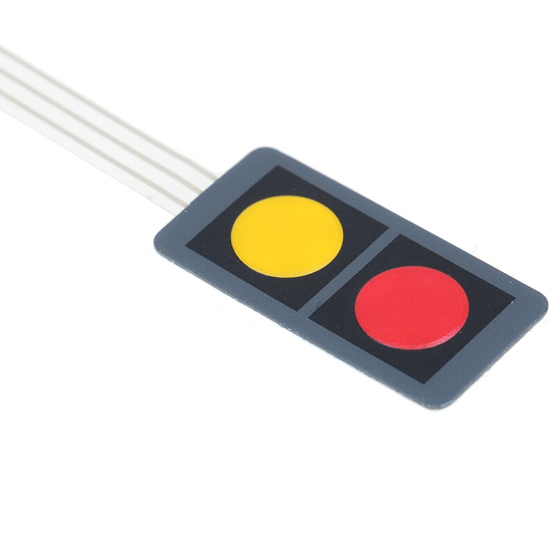 2 Key Button Membraan Schakelaar Matrix Array Toetsenbord Bedieningspaneel Pad Diy Kit Voor Arduino