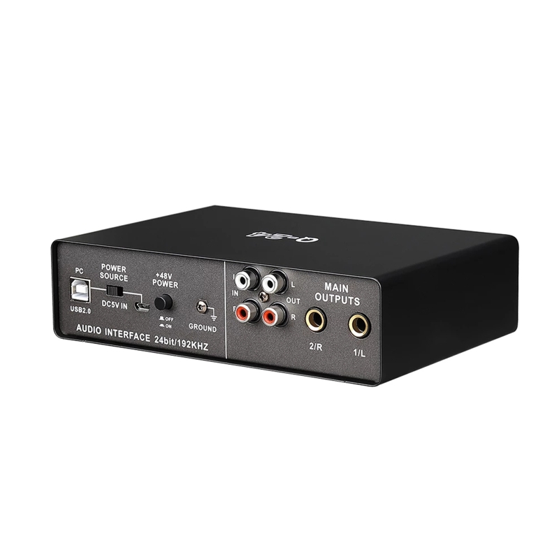 USB professionele externe pc-geluidskaart voor live