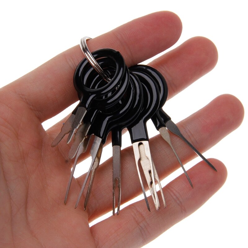 11 Pcs Car Terminal Removal Tool Kit Wiring Connector Pin Release Extractor