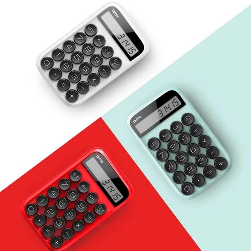 Lofree Calculator Jelly Beans Calculator LCD Display Detachable Keycap intelligent shutdown key cap student office calculation