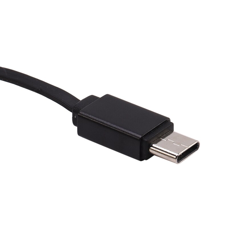 Type-C Telescopic Data Cable, Mini 2.4A Fast Charge + Data Transmission 2-In-1 Storage Telescopic Data Cable