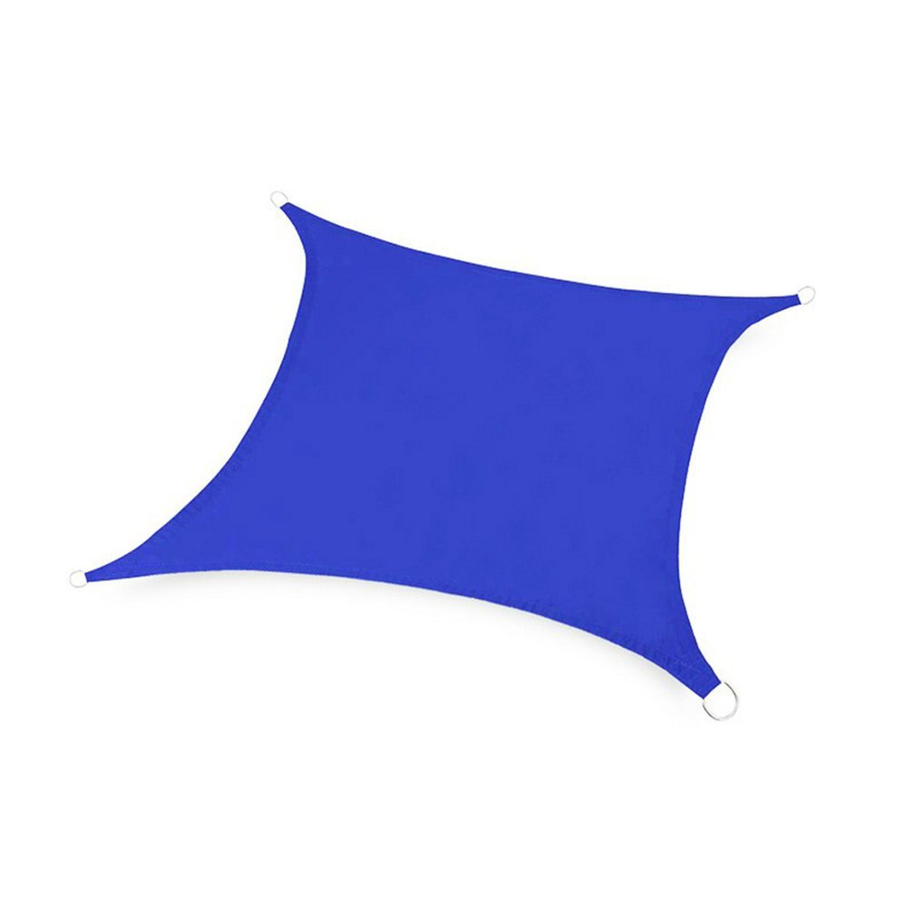 Wasserdichtes sonnensegel, 98% uv-schutz-vordach, dreieckig, rechteckig, 3m*3m/2m*3m stück für garten, rasen, terrasse, 40% stück: 2 x 3m blau