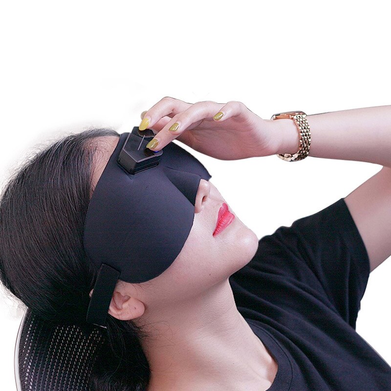 MHKBD 3D Clever Schlaf Maske Elektrische Puls Auge Maske Entlasten Müdigkeit und betonen Schattierung Augenbinde Schlaf Hilfe Massagegerät: Ursprünglich Titel