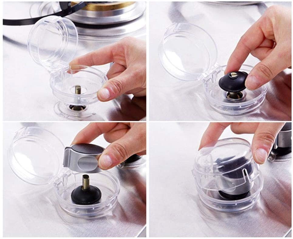 1Pcs Gas Stove Knob Metal 8mm Black Gas Stove Control Knobs Cooker Control Switch Range Oven Knobs Cooktop Burner Knob