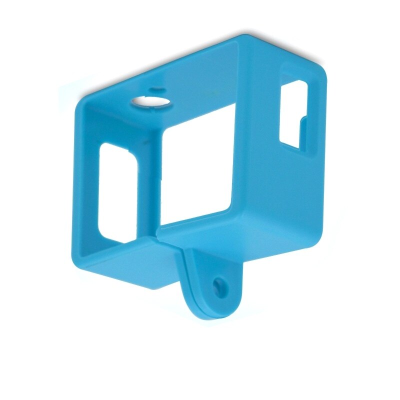Clownfish Protective Frame Case Accessories bag/Sponge cover for SJCAM SJ4000 Air Soocoo C30 EKEN H9R Sj9000 H8 R Action Camera: blue frame