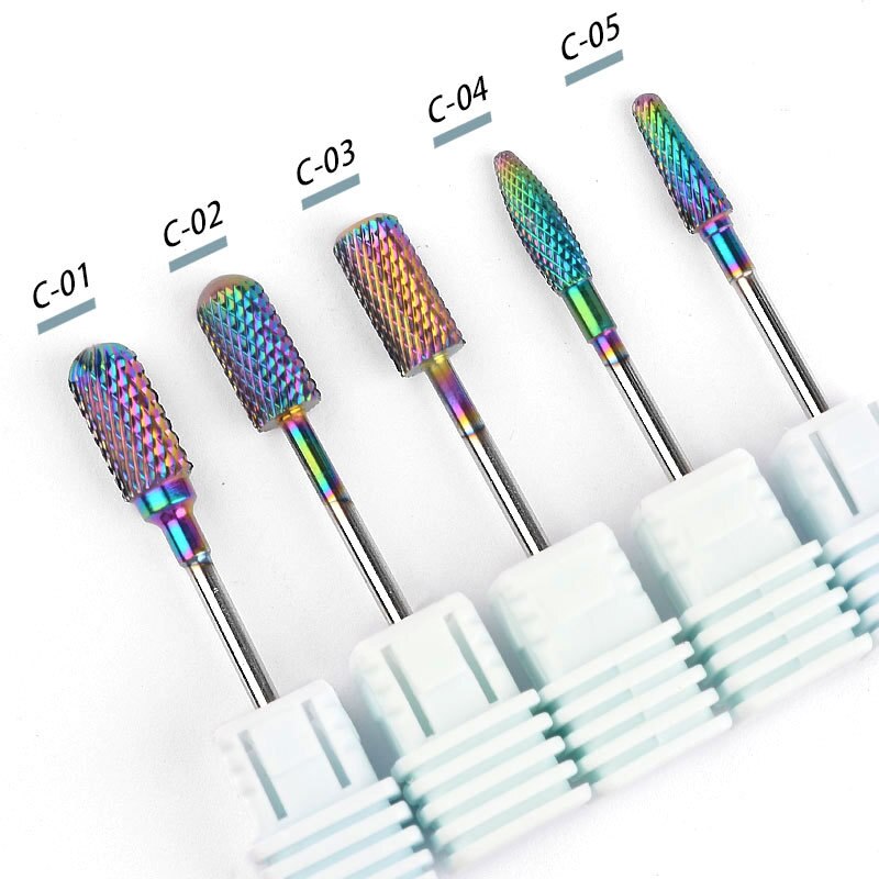 Nail Tungsten Steel Electroplating Polishing Head, Rotary Electric Nail File for Manicure, Milling Cutter, Accessories Tool