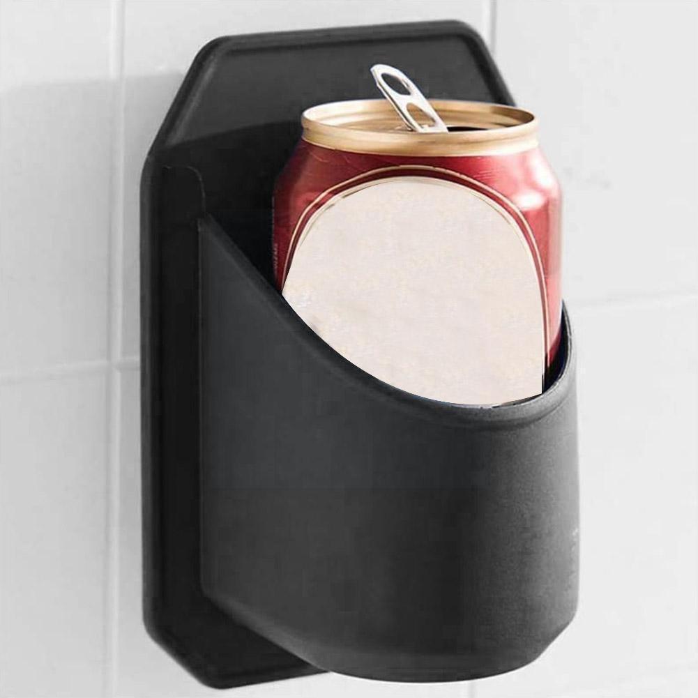 Wall Mounted Beer Can Wine Glass Holding Rack Multifunction Cup Beverage Cola Storage Bracket Bathroom Juice Plastic Holder H6N1