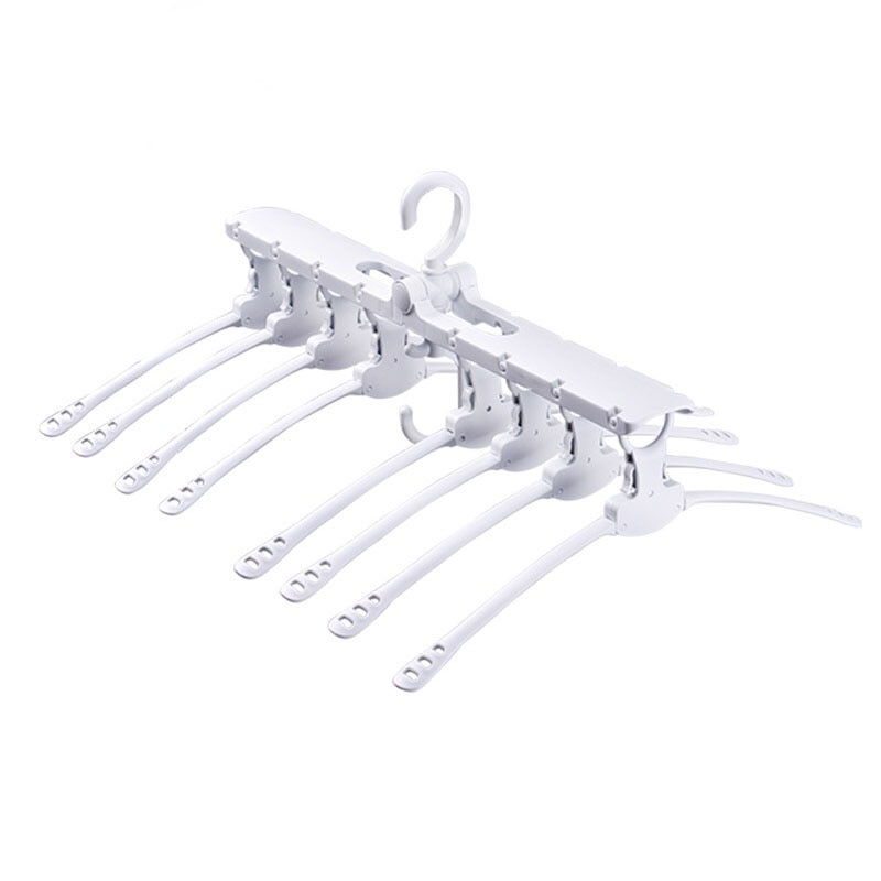 8 Fish Bones Foldable Clothes Dryer Drying Clothing Rack Hangers For Tumble Kids/Bady Outdoor Hanging Laundry Stand Telescopic