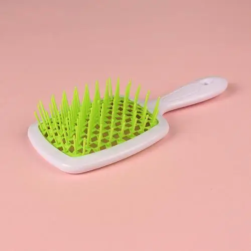Detangling Brush Massage Combs Hollow Out Wet Curly Hair Brushes Tail Comb Set Edge Hair Brush Curly Hair Brush для волосся: MULTI