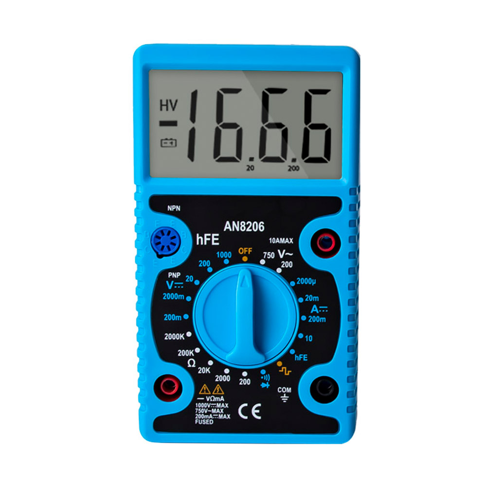 EVTSCAN VC830L Multimeter Draagbare Mini Nauwkeurige Automatische Testen Digitale Universele Multimeter met Zoemer
