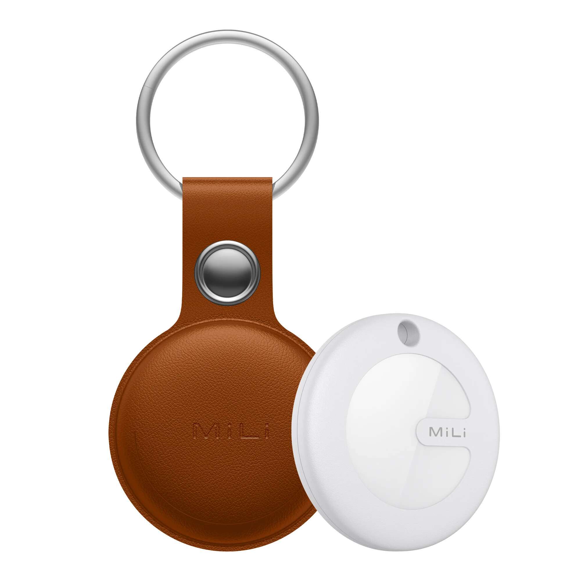 Mili Mitag Go Bluetooth-compatibiliteitstracker voor Android Item Finder Werk met Google Vind mijn apparaat: Bruin
