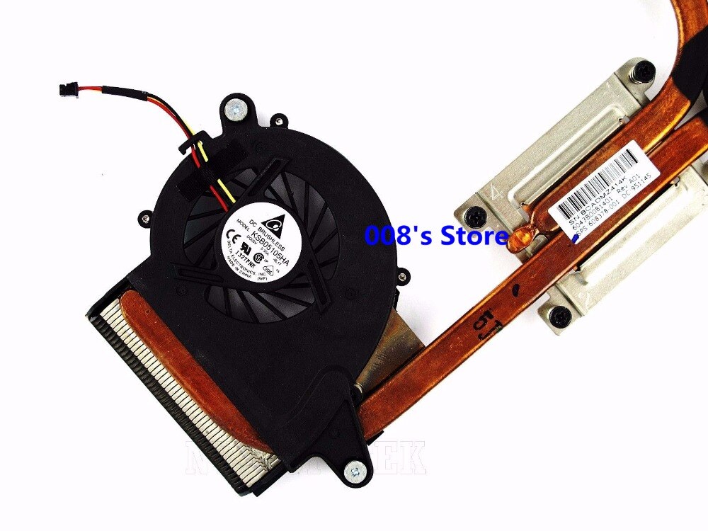 Ventilador novo do refrigerador do gp da cpu para hp envy 14-1214tx 14-1000 14-2002tx 14t-1200 14-2000 ksb05105ha 9l16 9l17 dc 5 v 0.35a esquerda à direita