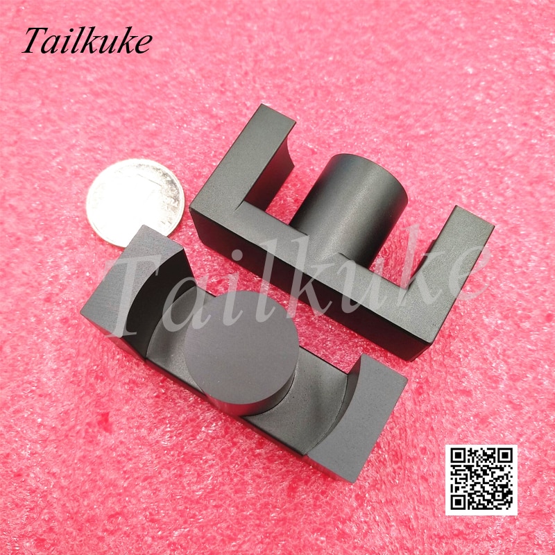ETD59 / EC5962 Manganese Zinc Ferrite Core Horizontal 12 + 12 Skeleton High Frequency Transformer Core PC40
