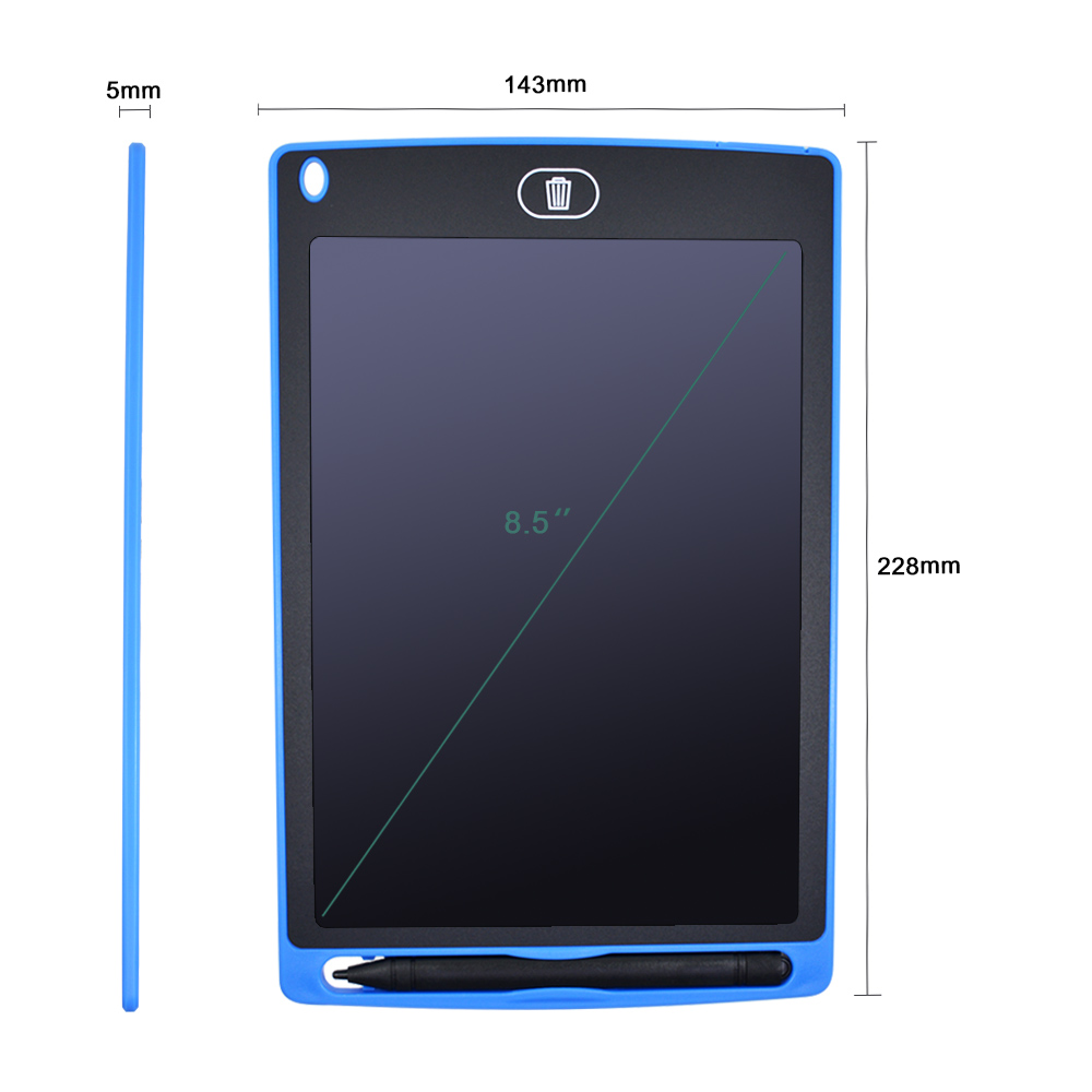 Digital Graphics Tablet 8.5 Inch LCD Writing Tablet Electronic Drawing Pad Board Handwriting Tablet+Pen Battery For Kids To Draw