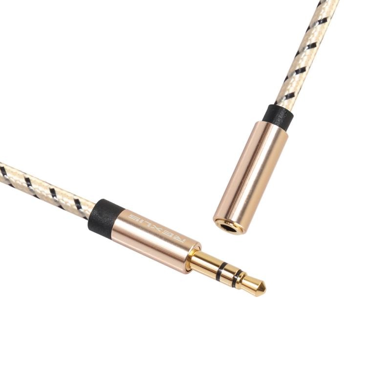 Headphone Extension Cable M/F Audio Stereo Extender Cord 3.5mm Jack Male To Female Stereo Audio Aux Cable Earphone 3.5 Mm Cable