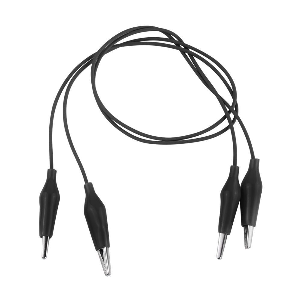 10pcs 27mm 35mm 44mm Jumper Electrical DIY Wire Test Leads Crocodile Roach Crocodile Cable Double-ended Jumper Alligator Clips