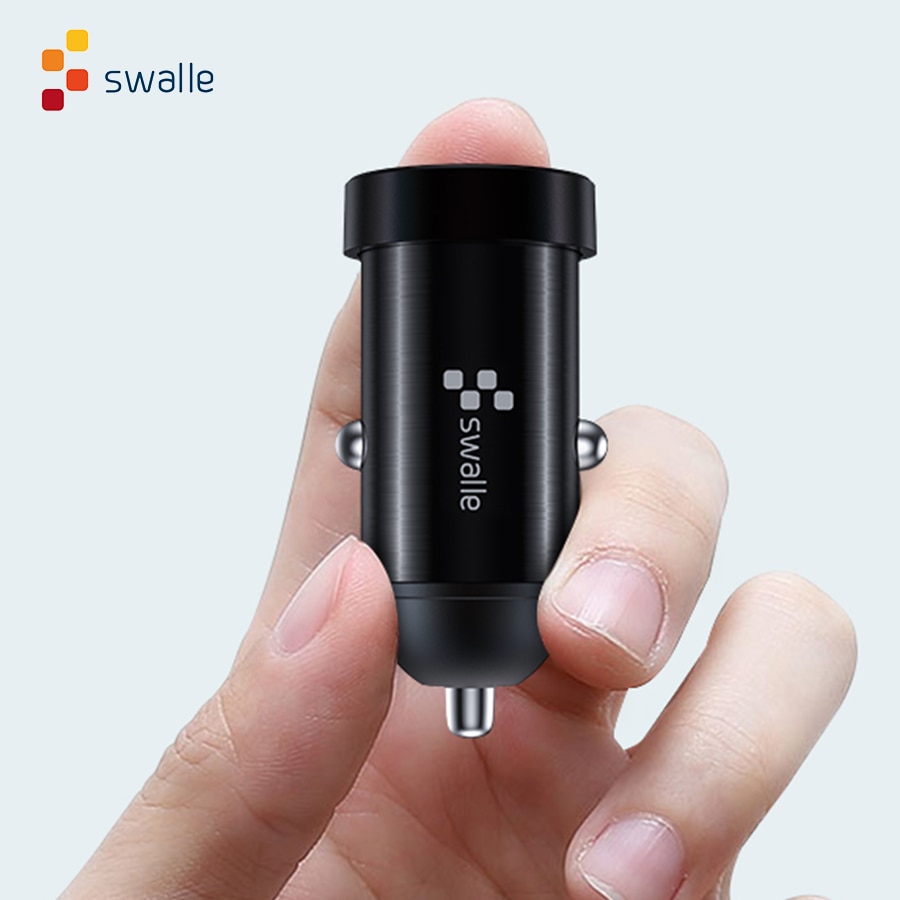 Swalle Mini 2A USB Auto Oplader Voor Mobiele Telefoon Tablet GPS Snelle Lader Auto-Lader USB Auto Telefoon Oplader adapter in Auto