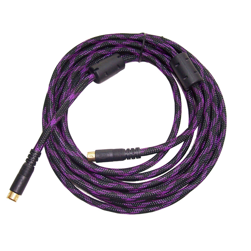 S-Video Cable S Video 4 Pin AV Cable 4P Male to Male computer connected TV cable For Project TV HDTV DVD VCR LCD S Video Cable